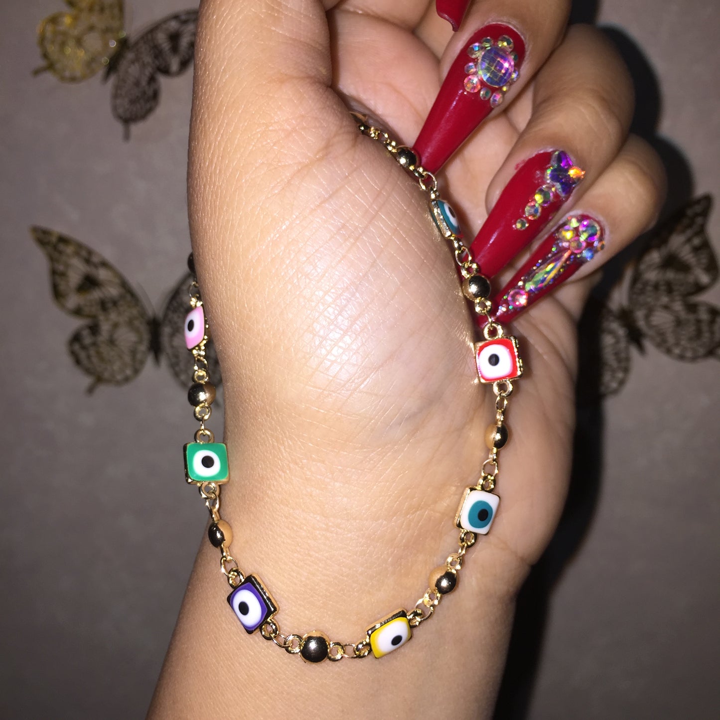 Colorful Evil Eye Bracelet